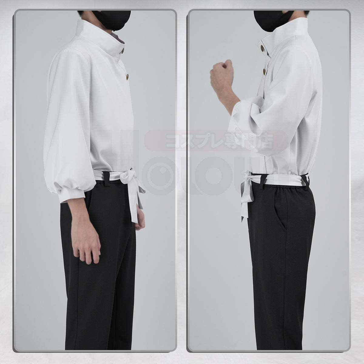 HOLOUN Anime Itadori Yuji  Yuta Okkotsu Cosplay Costume Wig Jacket Pants Upgraded version Halloween Christmas Convention Gift