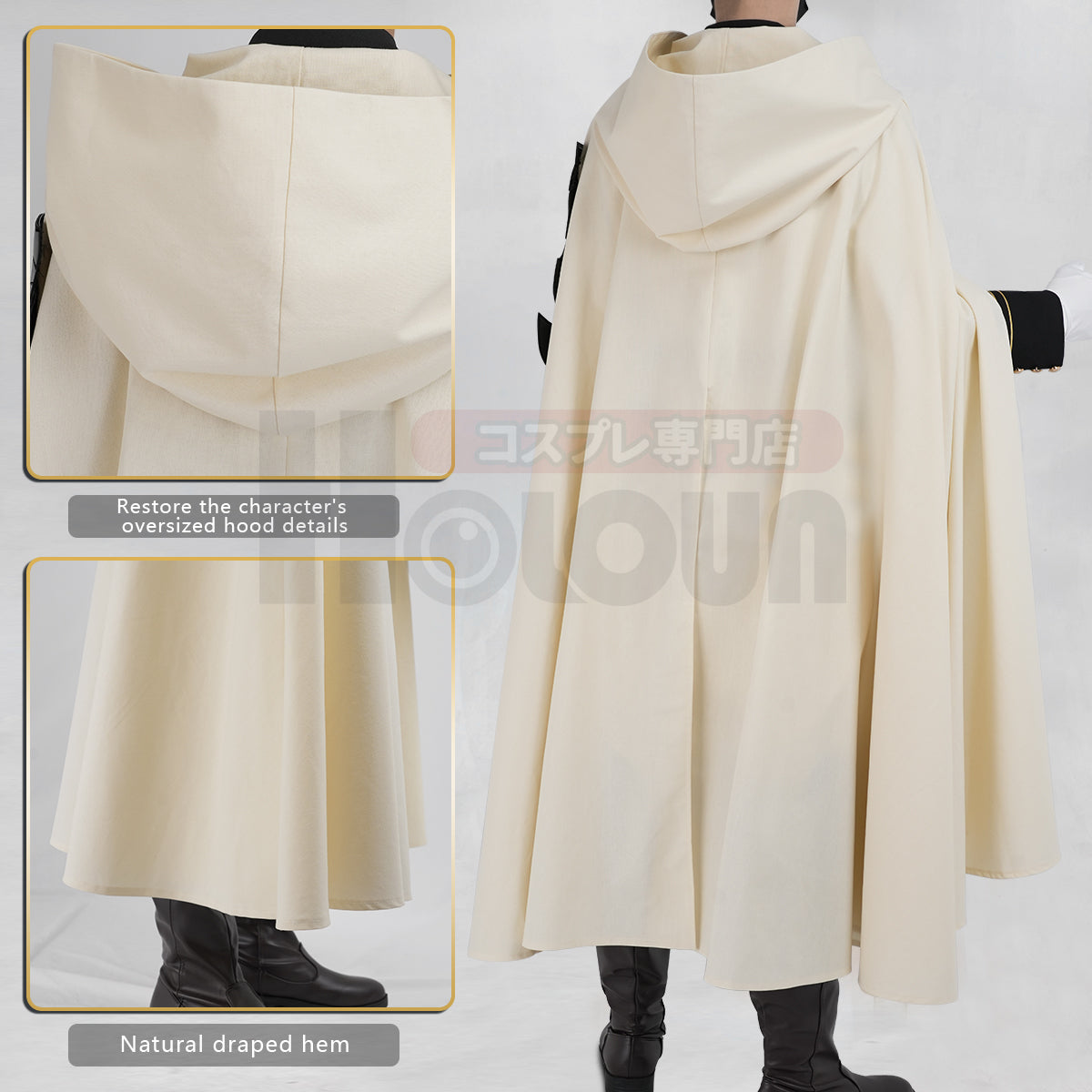 HOLOUN Seraph Of The End Anime Mikaela Hyakuya Cosplay Costume Cloak Jacket Pants Shirt Halloween Christmas Convention
