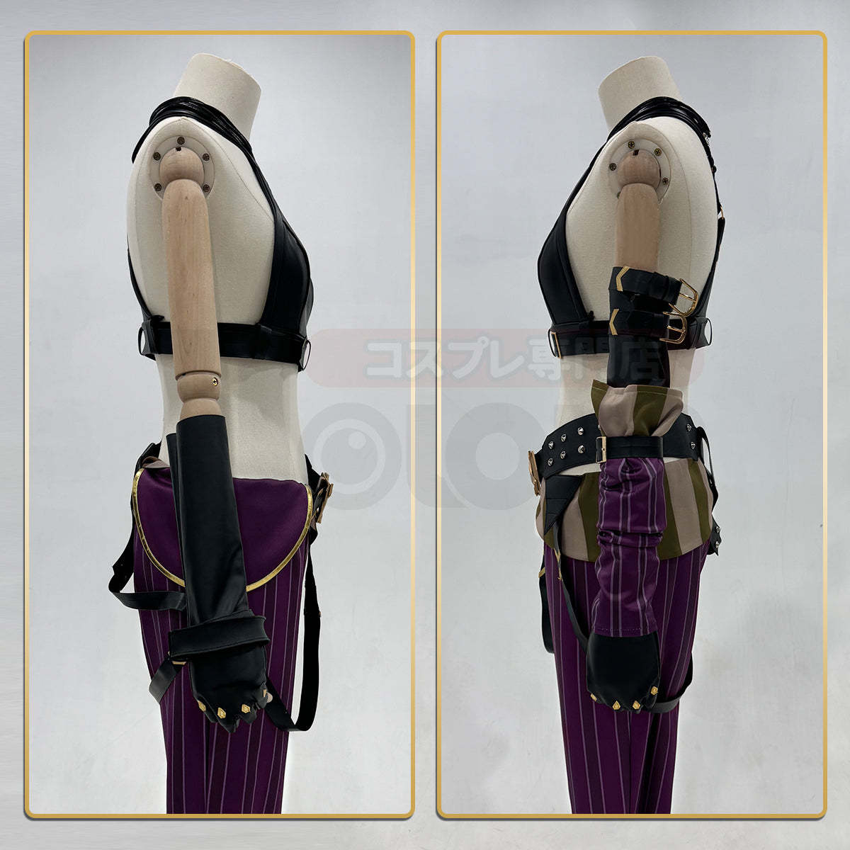 HOLOUN LOL Game Jinx Cosplay Costume Wig Loli Outfit Halloween Christmas Gift Cos Convention