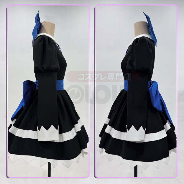 HOLOUN Stocking Panty Anime Stocking Anarchy Cosplay Costume Dress Stockings Bowknot Headdress Cos Convention