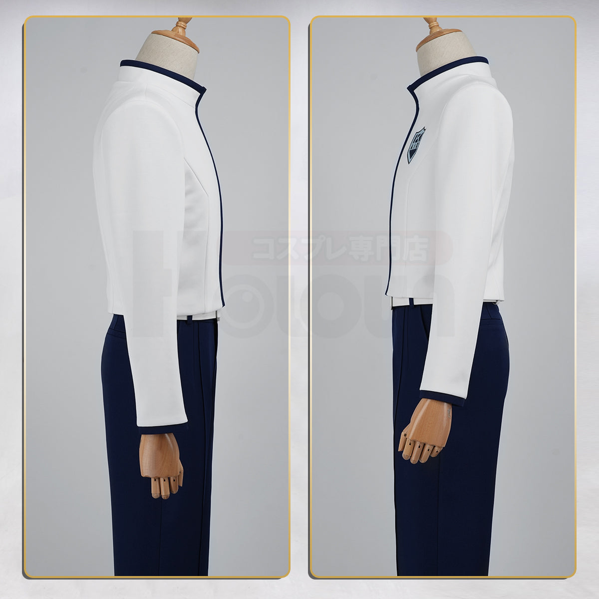HOLOUN Hikaru no Go Anime Toya Akira Cosplay Costume Convention Halloween Christmas Jacket Pants Belt Unisex