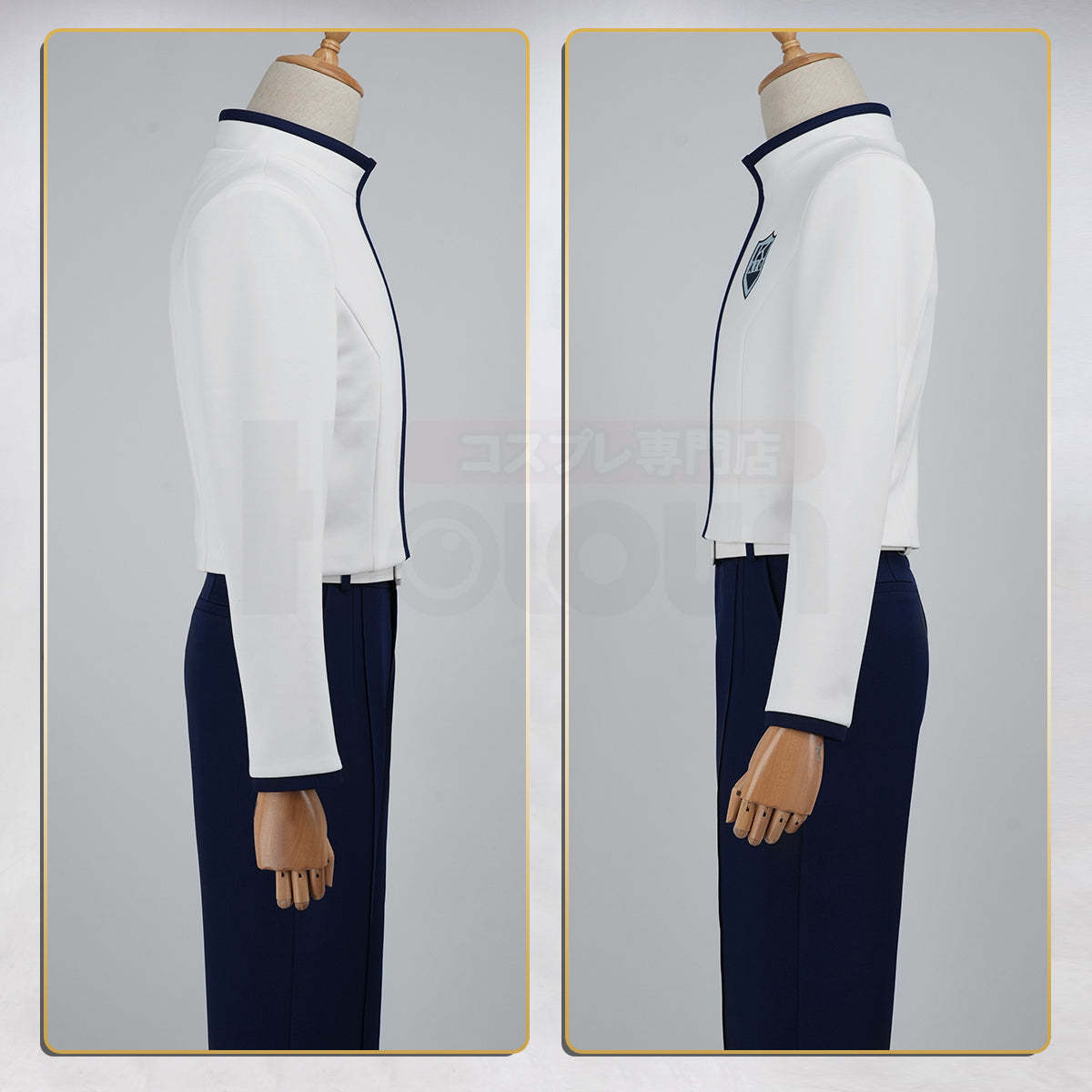 HOLOUN Hikaru no Go Anime Toya Akira Cosplay Costume Convention Halloween Christmas Jacket Pants Belt Unisex