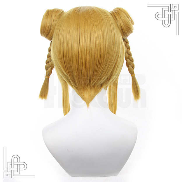 HOLOUN Manga Anime Chigiri Cosplay Wig Rose Net Synthetic Fiber Brown