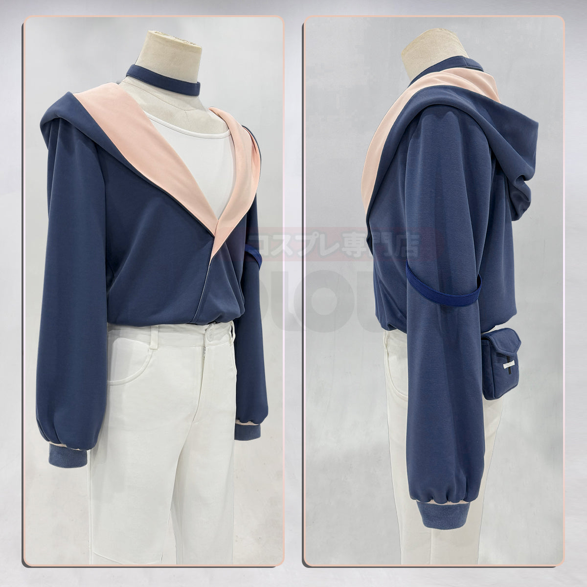 HOLOUN Xiao Hei Anime Luye Cosplay Costume Hoodie T-shirt Pants Animation Convention Halloween Christmas Daily Wear