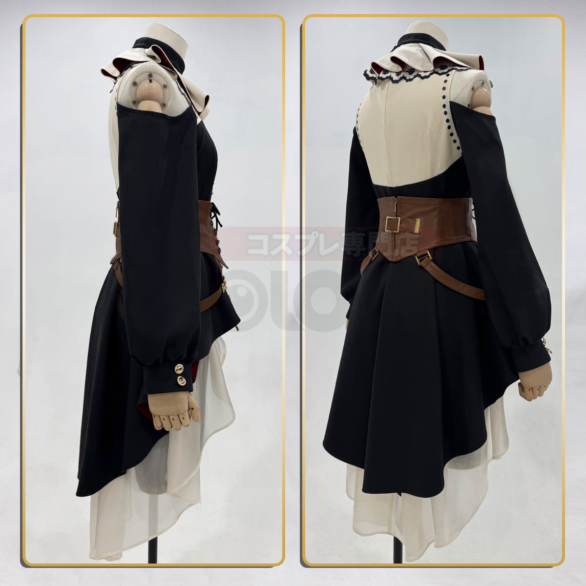 HOLOUN BanG Dream Ave Mujica Anime Doloris Uika Misumi Cosplay Costume Dress Detachable collar Corset Shorts Cos Convention