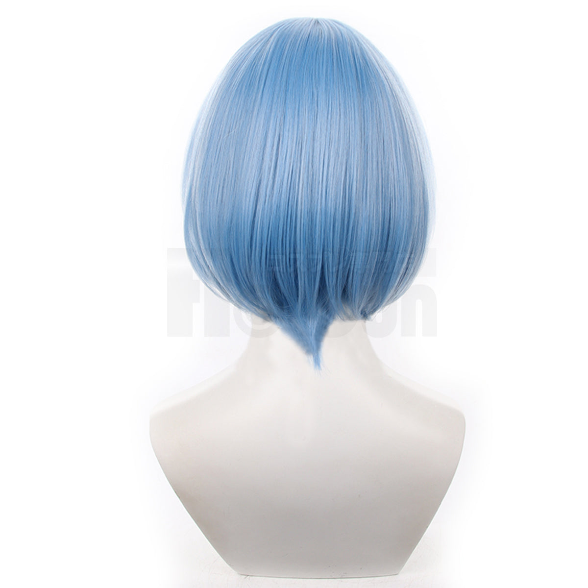 HOLOU Anime Rem Cosplay Wig Rose Net Synthetic Fiber Adjustable Size Heat Resistant