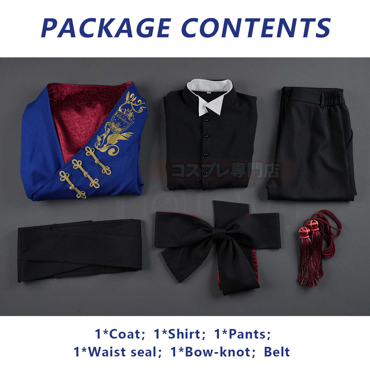 HOLOUN Twisted Game Pomefiore Cosplay Costume Short Coat Shirt Pants Convention Halloween Christmas Gift