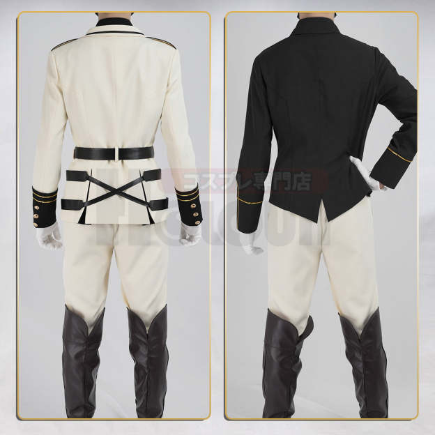 HOLOUN Seraph Of The End Anime Mikaela Hyakuya Cosplay Costume Cloak Jacket Pants Shirt Halloween Christmas Convention