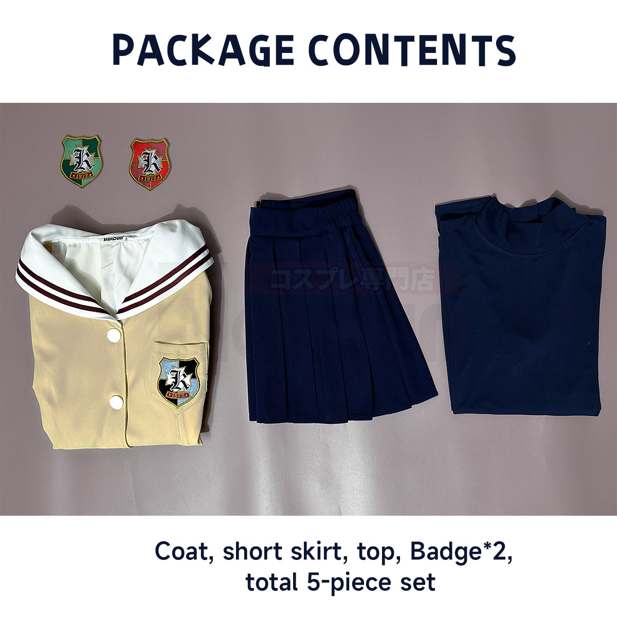 HOLOUN Clannad Anime Furukawa Nagisa Fujibayashi Kyou Sakagami Tomoyo Cosplay Costume  Embroidery School Uniform Skirt T-shirt