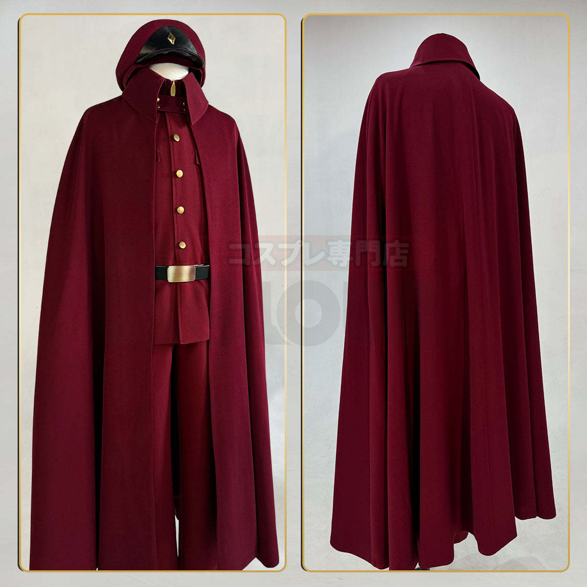 HOLOUN Bungo Anime Suehiro Tetchou Okura Teruko Jouno Saigiku Cosplay Costume Wig Oversize Lining Cloak Jacket Pants Halloween
