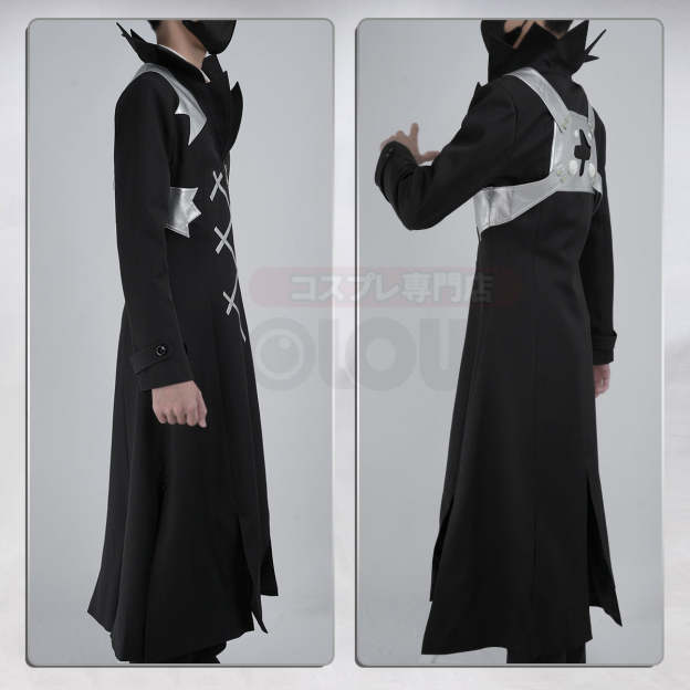 HOLOUN STONE Anime Dr. Xeno Houston Wingfield Cosplay Costume Coat Shirt Pants Tie Convention Halloween Christmas Gift