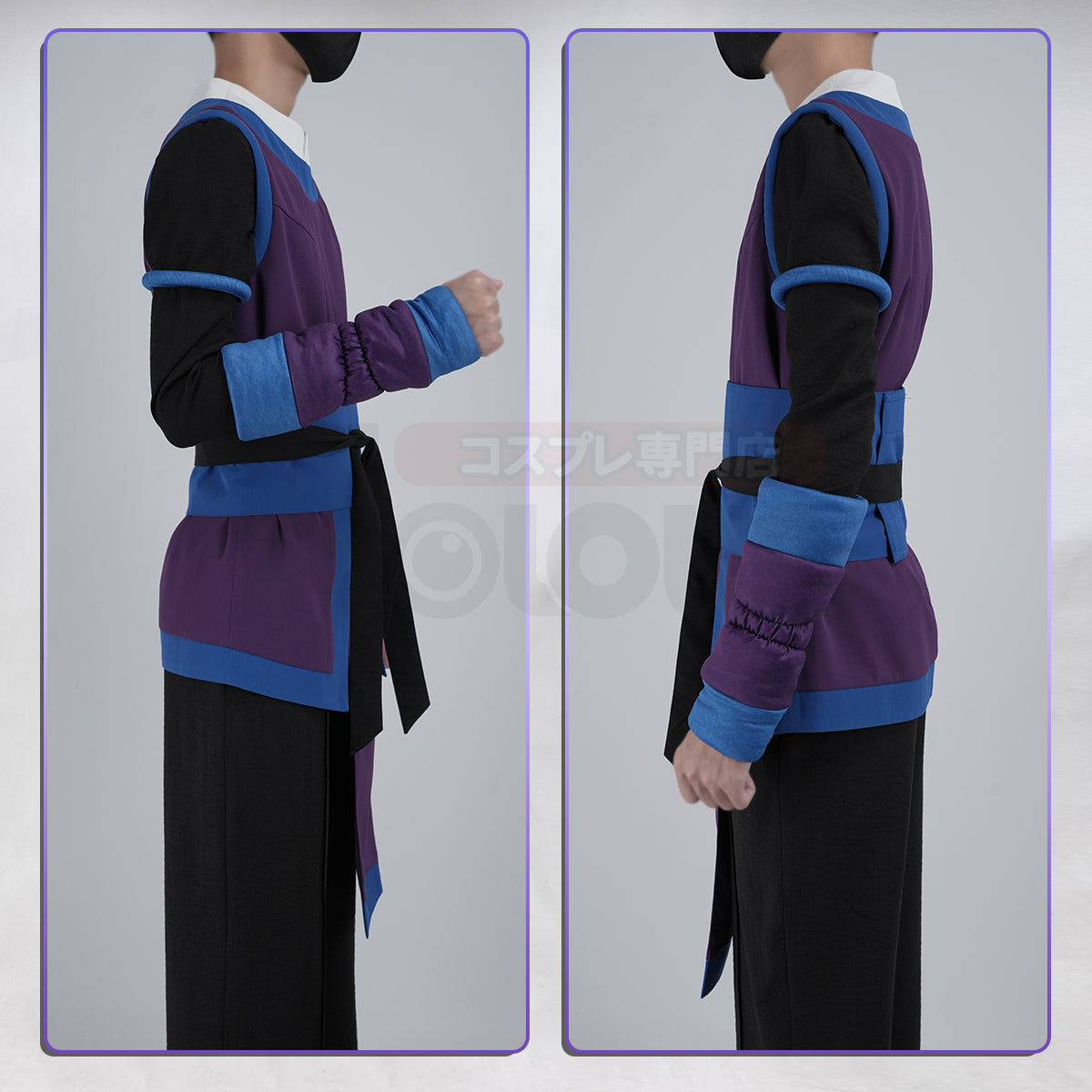HOLOUN Xiao Hei Anime Fengxi Cosplay Costume Top T-shirt Pants Animation Convention Halloween Christmas