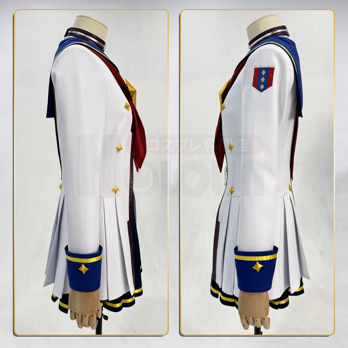 HOLOUN Derby Game Oguri Cap Cosplay Costume Halloween Convention Christmas Coat Skirt Top Belt