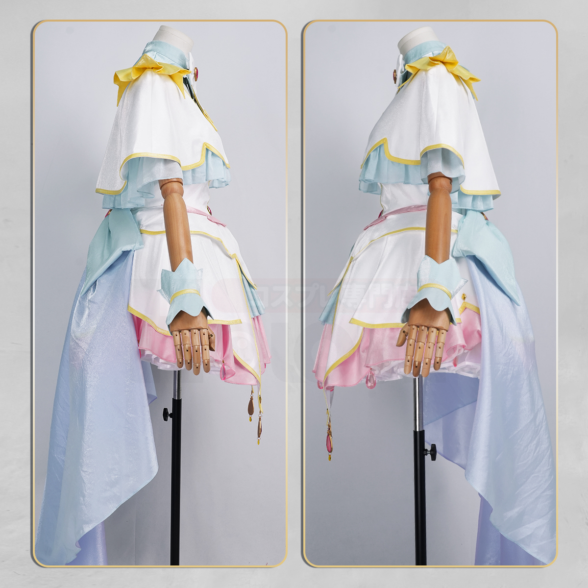 Pre-sale HOLOUN Luluka Moria Cure Arcana Cosplay Costume Tantei Precure! Anime Embroidery Dress Convention Halloween Christmas Party