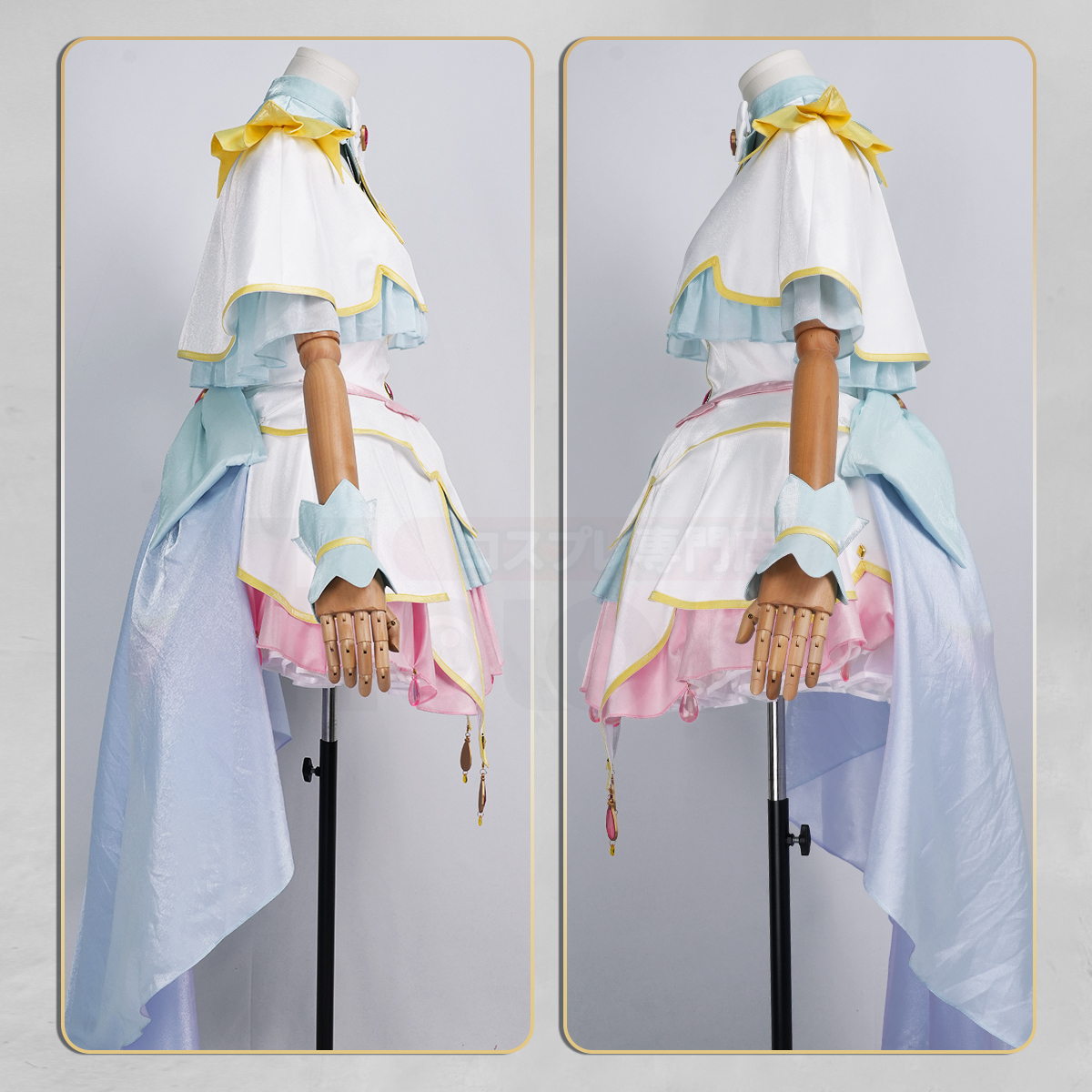Pre-sale HOLOUN Luluka Moria Cure Arcana Cosplay Costume Tantei Precure! Anime Embroidery Dress Convention Halloween Christmas Party