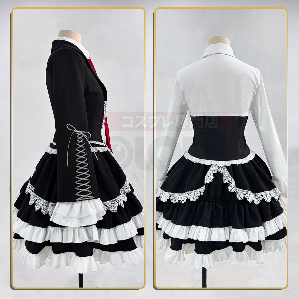 HOLOUN Danganronpa Game Trigger Happy Havoc Celestia Ludenberg Cosplay Costume Yasuhiro Taeko Suit Shirt Skirt Tie Cos Daily