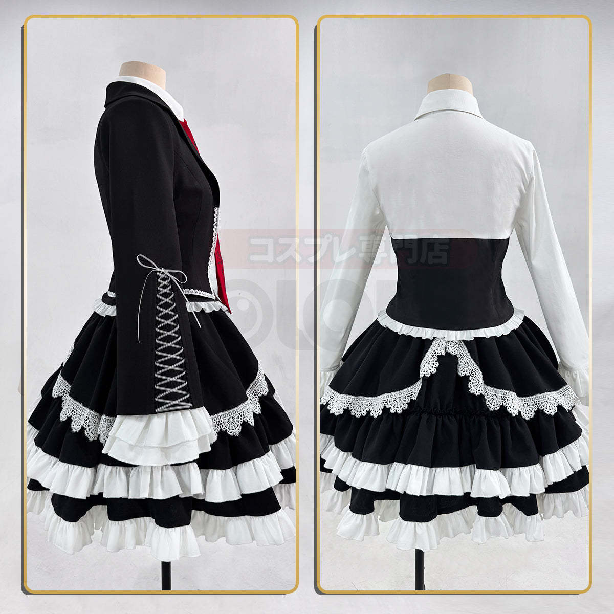HOLOUN Danganronpa Game Trigger Happy Havoc Celestia Ludenberg Cosplay Costume Yasuhiro Taeko Suit Shirt Skirt Tie Cos Daily