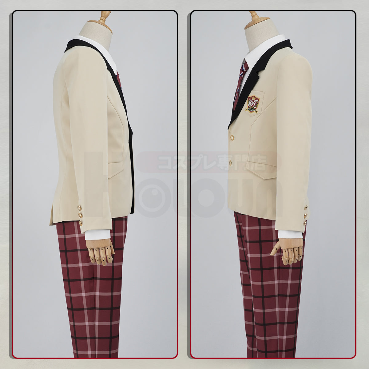 Pre-sale HOLOUN Ensemble Stars Game Anime Tatsumi Kazehaya Jun Sazanami Hiyori Tomoe Cosplay Costume Reimei Academy Embroidery Uniform