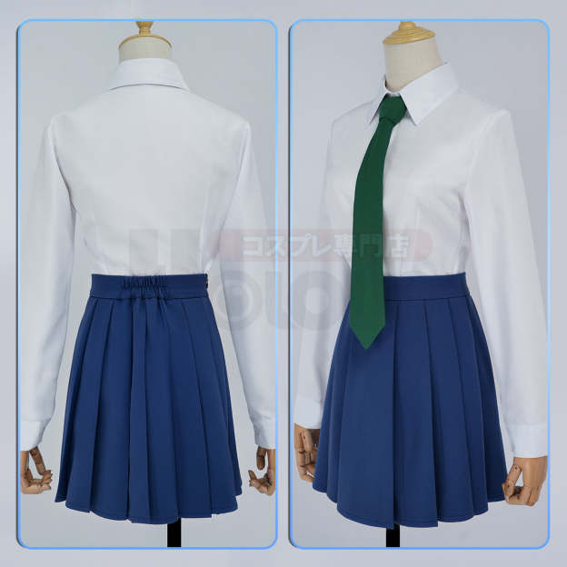 HOLOUN Anime Rachel Moore Mouri Ran Cosplay Suit Shirt Skirt Tie Costume Halloween Thanksgiving Christmas Daily