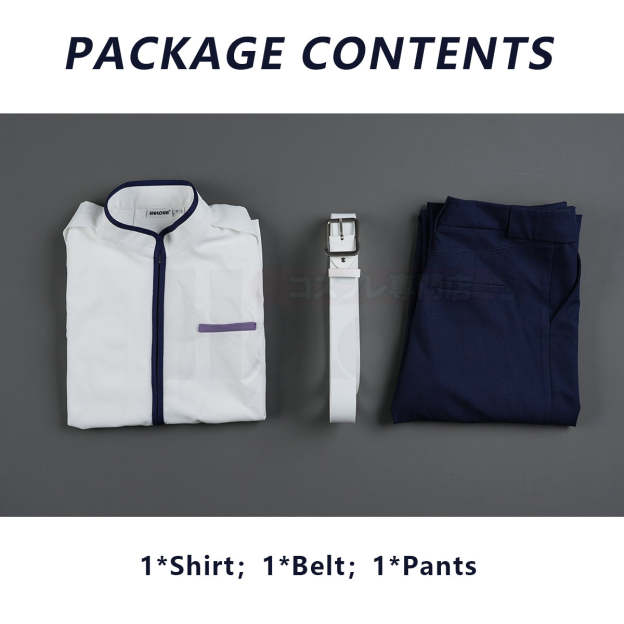HOLOUN Hikaru no Go Anime Toya Akira Cosplay Costume Convention Halloween Christmas Jacket Pants Belt Unisex