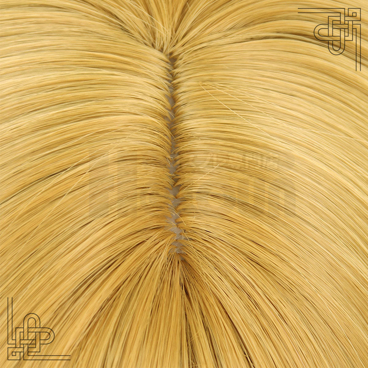 HOLOUN Manga Anime Chigiri Cosplay Wig Rose Net Synthetic Fiber Brown