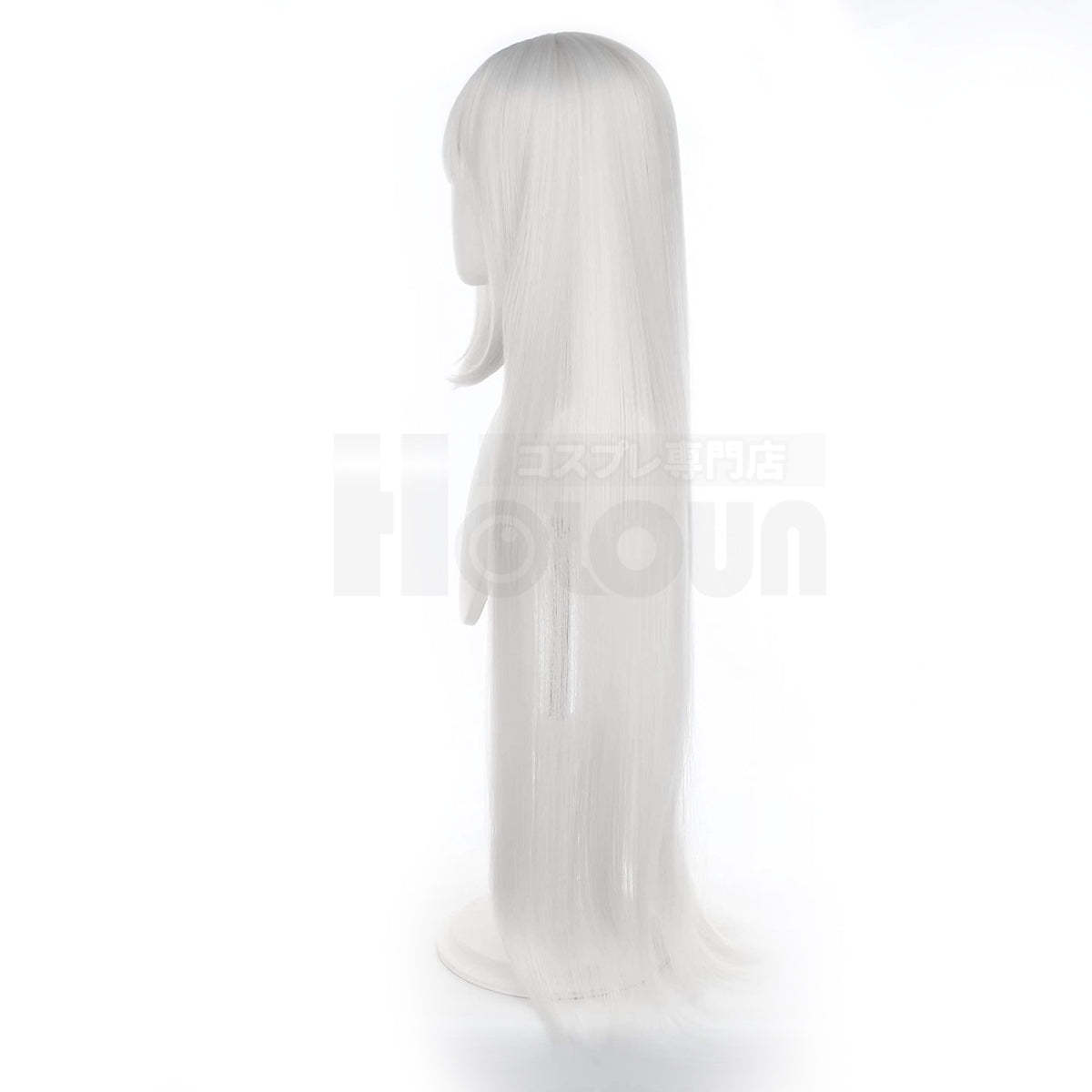 HOLOUN Anime Emilia Cosplay Wig Rose Net Synthetic Fiber Adjustable Size Heat Resistant