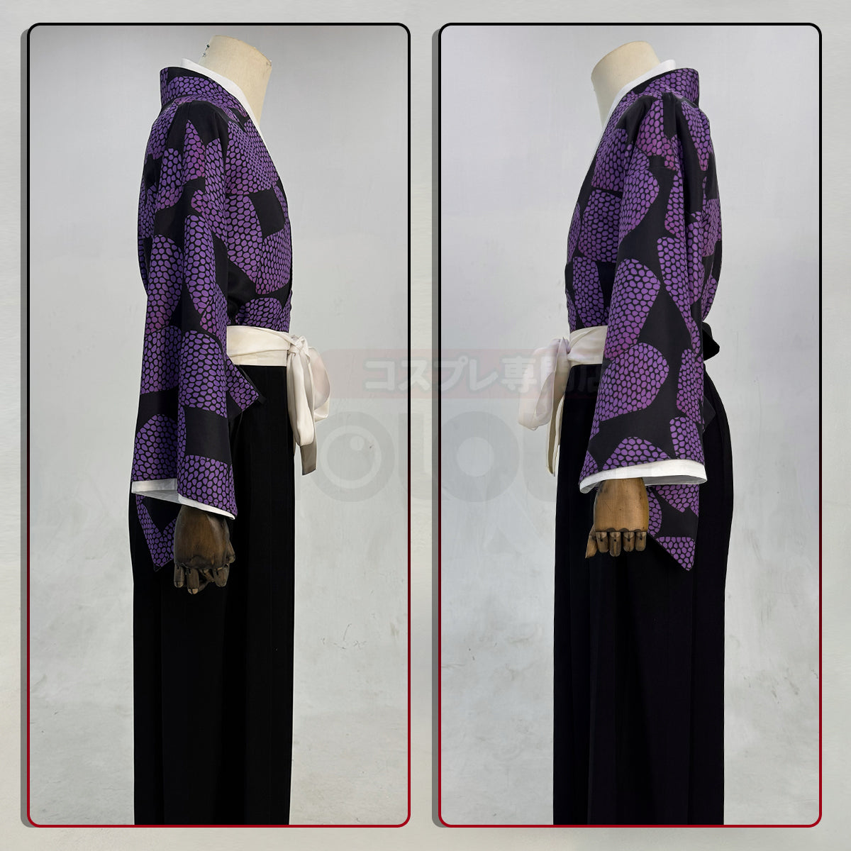 HOLOUN Anime Kokushibo Cosplay Costume Haori Pants Convention Halloween Christmas Gift