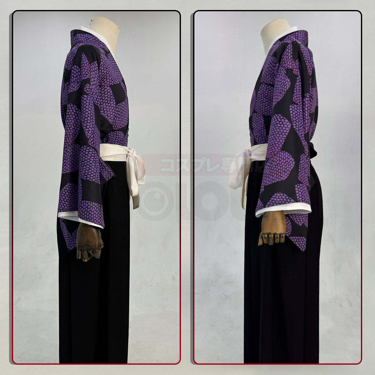 HOLOUN Anime Kokushibo Cosplay Costume Haori Pants Convention Halloween Christmas Gift