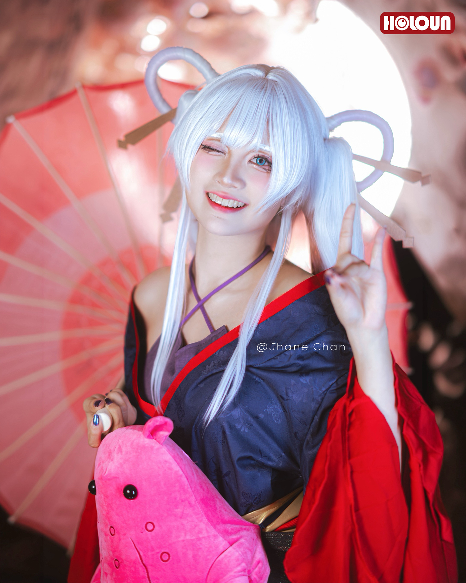 HOLOUN Cosmic Princess Kaguya Anime Tsukimi Yachiyo Cosplay Costume Convention Halloween Christmas Dress Doll Skirt Waist Belt