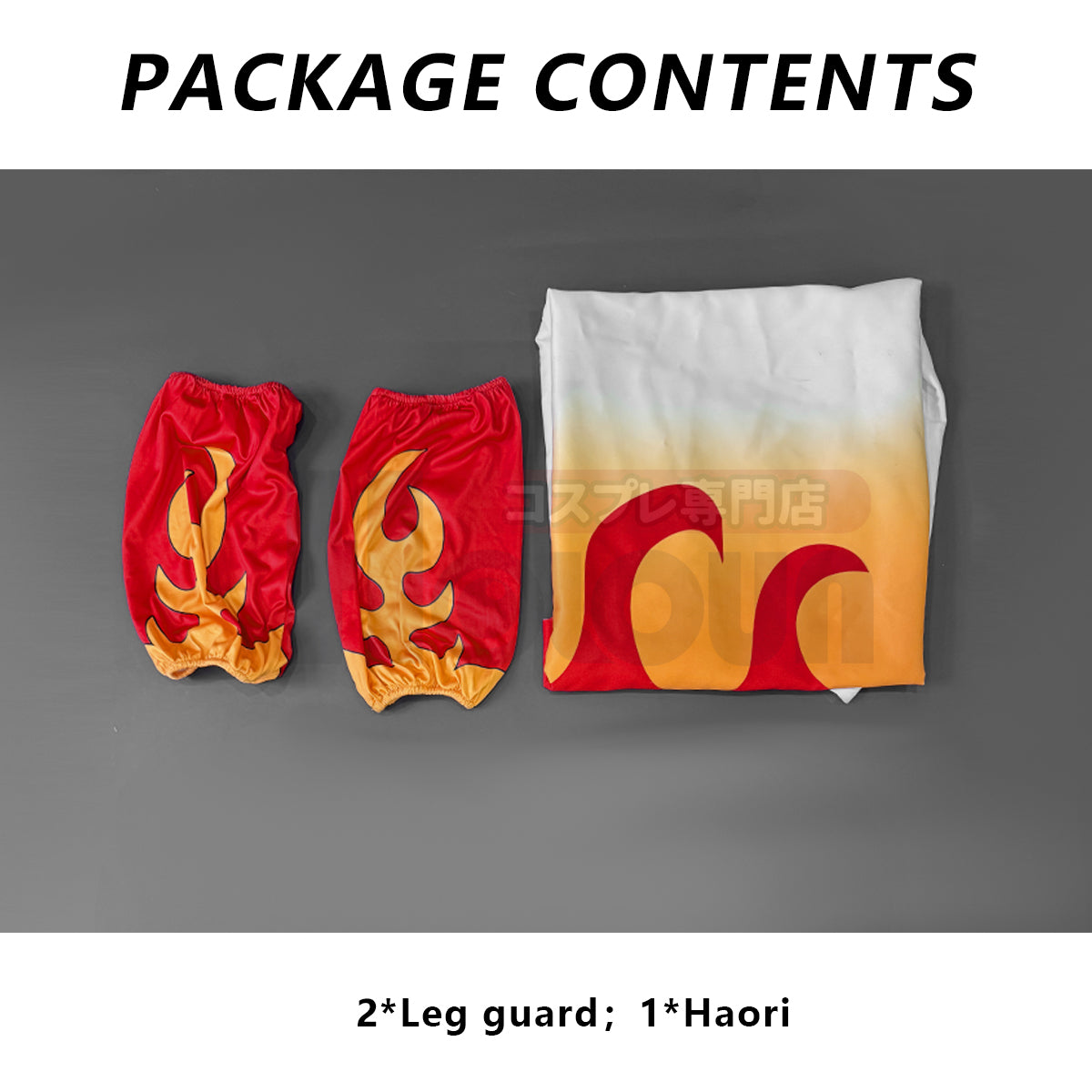 HOLOUN Anime Rengoku Kyoujurou Cosplay Costume Wig Haori Embroidery Top Elastic Pants Belt Convention Halloween Christmas