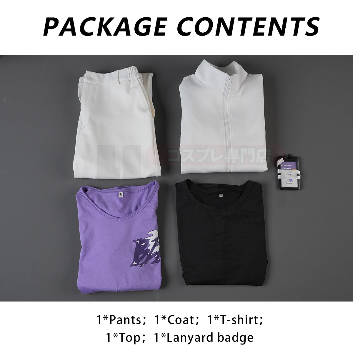 HOLOUN Identity V Game Aesop Carl BLK Cosplay Costume Uniform Shirt T-shirt Tracksuit Pants Cos Convention Daily Wear