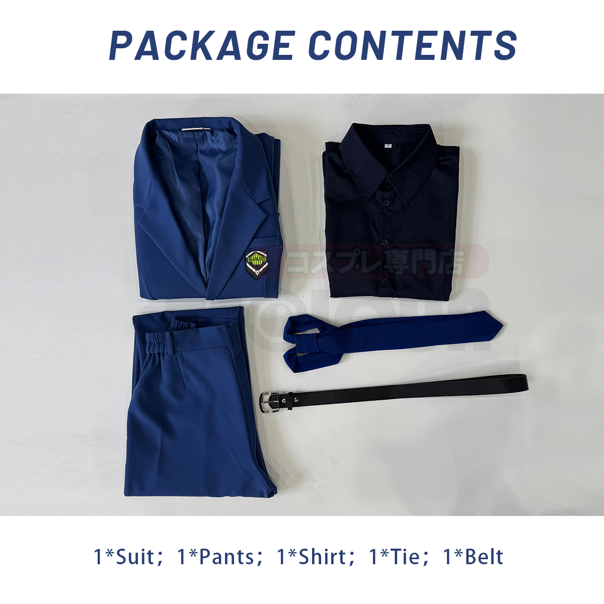HOLOUN Bachira Chigiri Isagi Anime Cosplay Costume Blue Suit Uniform HalloweenConvention Christmas Daily Wear Outfit