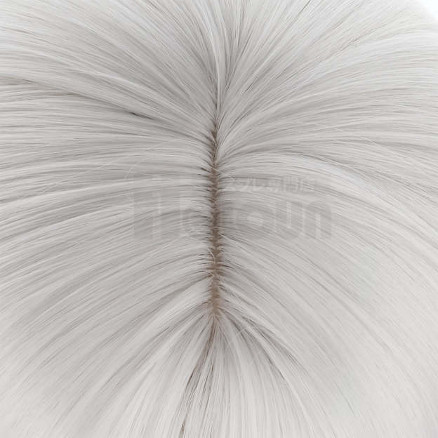 HOLOUN Anime Emilia Cosplay Wig Rose Net Synthetic Fiber Adjustable Size Heat Resistant