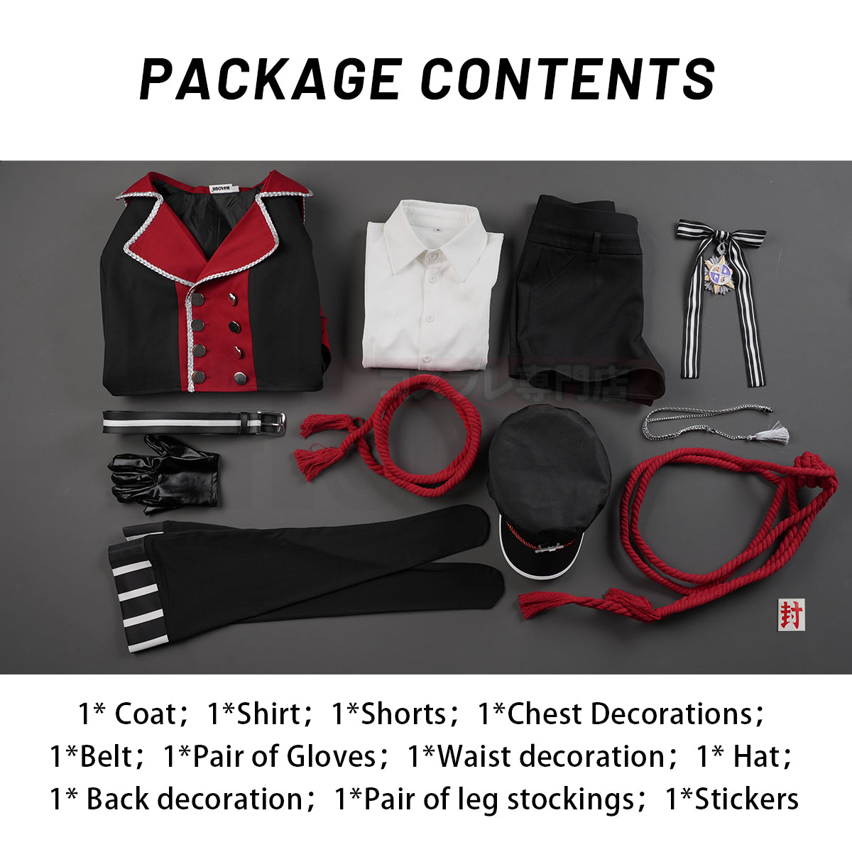Pre-sale HOLOUN Toilet-Bound Hanako-kun Anime Hanako-kun Yugi Amane Cosplay Costume Coat Shirt Shorts Belt Stickers Hat Chest Decorations