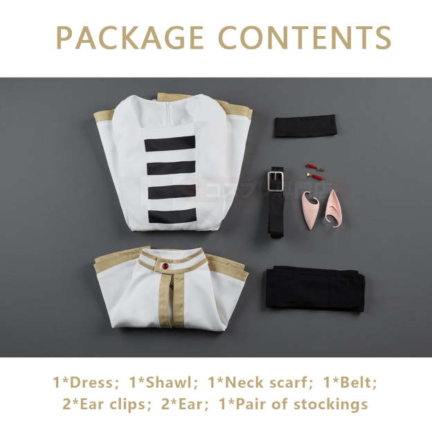 HOLOUN Frieren Beyond Journey's End Anime Frieren Cosplay Costume Shawl Cloak Dress Wig Grey Ponytail Rose Net Halloween Christmas