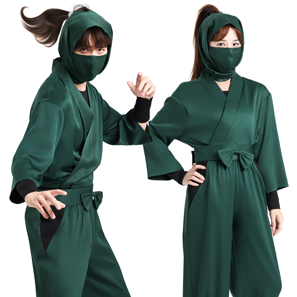 HOLOUN Nintama Rantaro Anime Ninja costume Adult Version 5 Colors Black Purple Green Blue Light Green Cos Convention Halloween