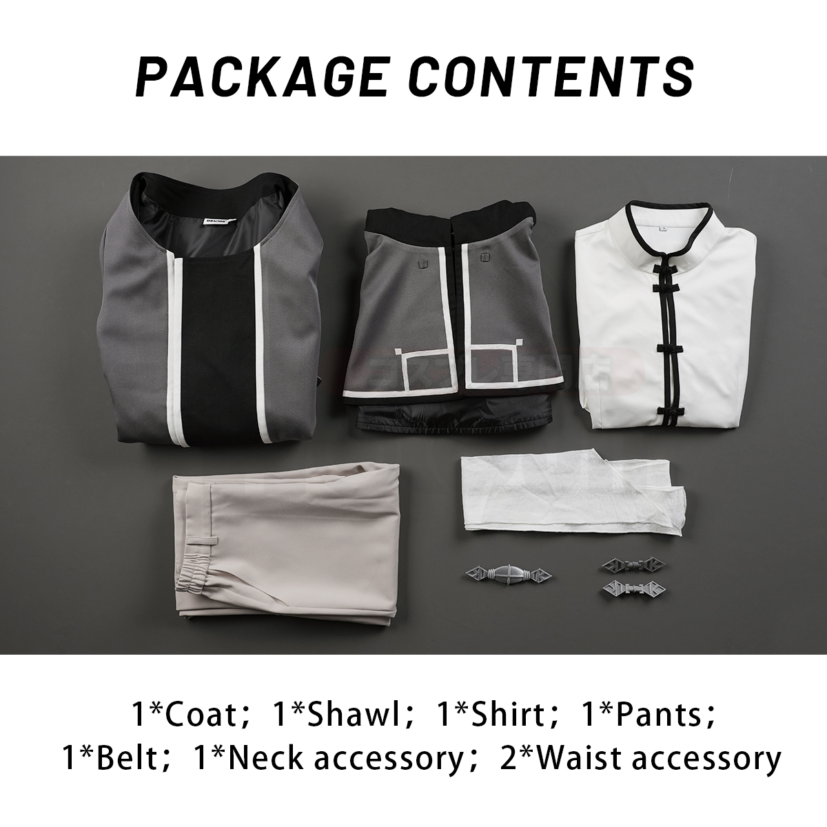 Pre-sale HOLOUN Rudeus Greyrat Anime Mushoku Tensei Cosplay Costume Gray Mage Robe Halloween Christmas Convention Coat Shawl Shirt