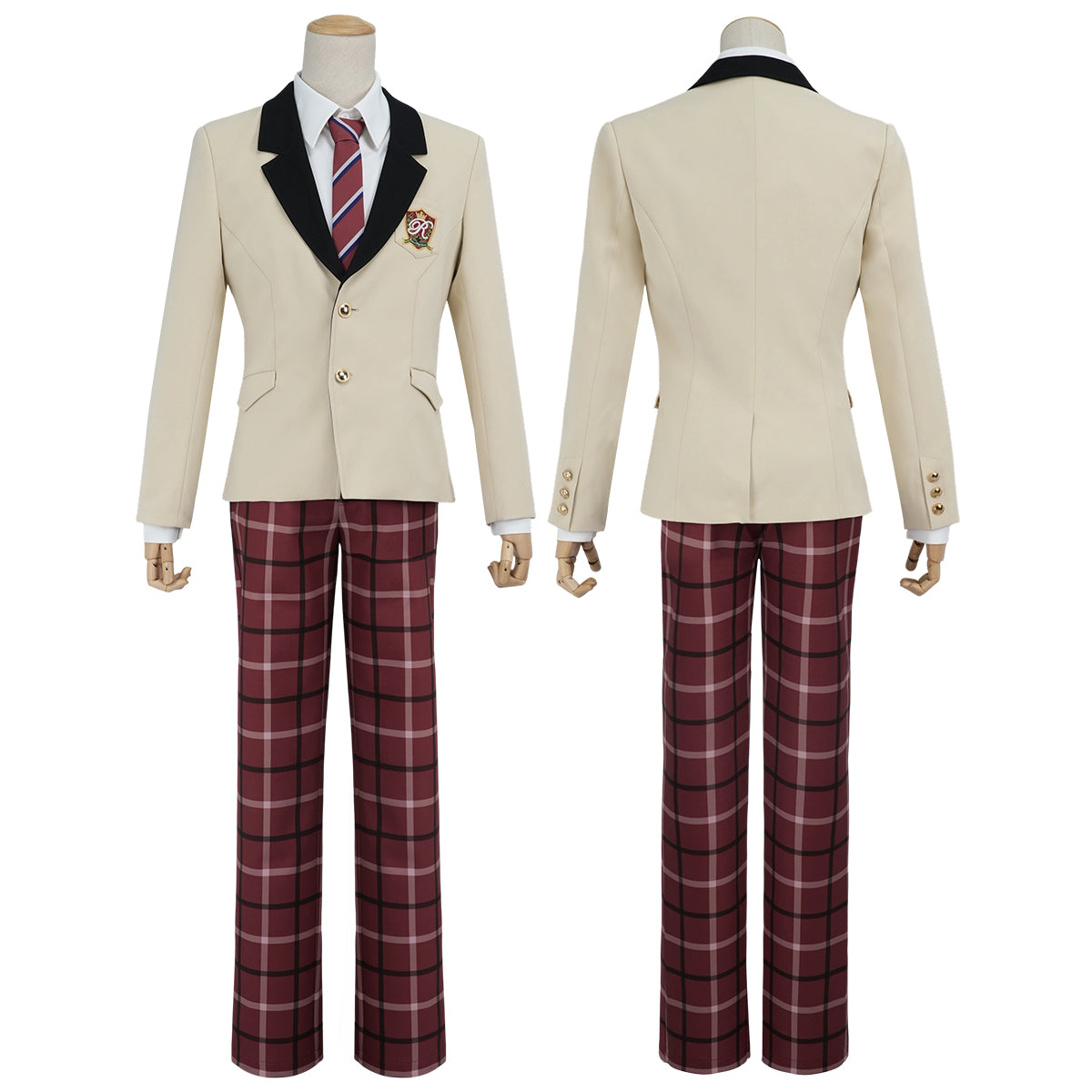 Pre-sale HOLOUN Ensemble Stars Game Anime Tatsumi Kazehaya Jun Sazanami Hiyori Tomoe Cosplay Costume Reimei Academy Embroidery Uniform