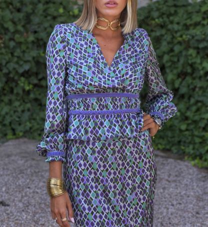 Conjunto Mercurio malva