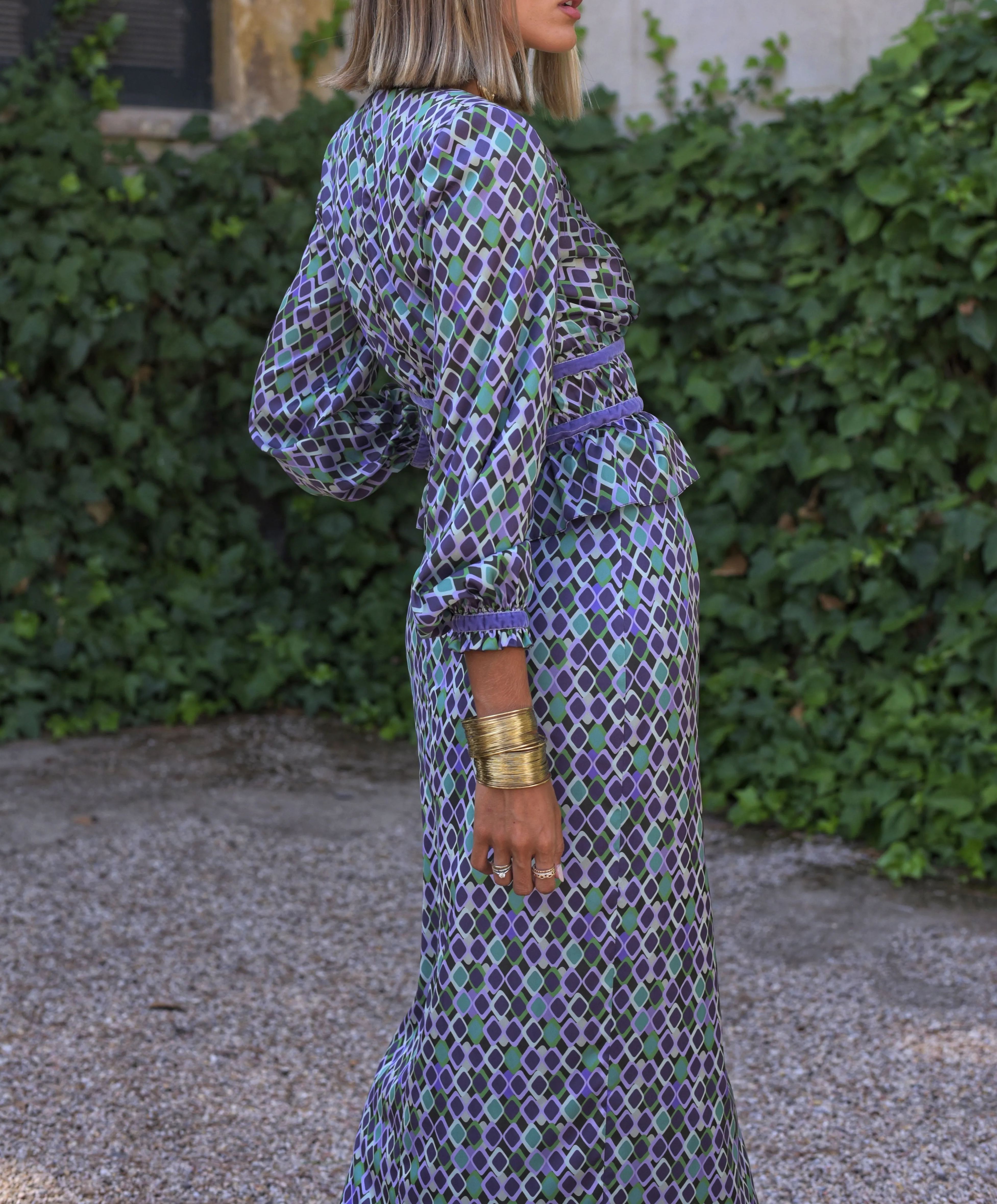 Conjunto Mercurio malva