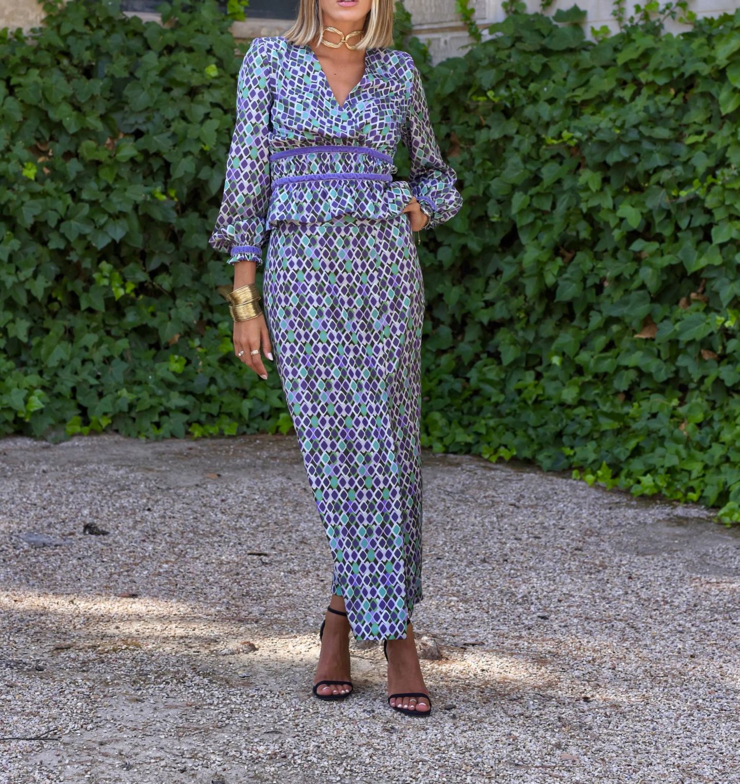 Conjunto Mercurio malva