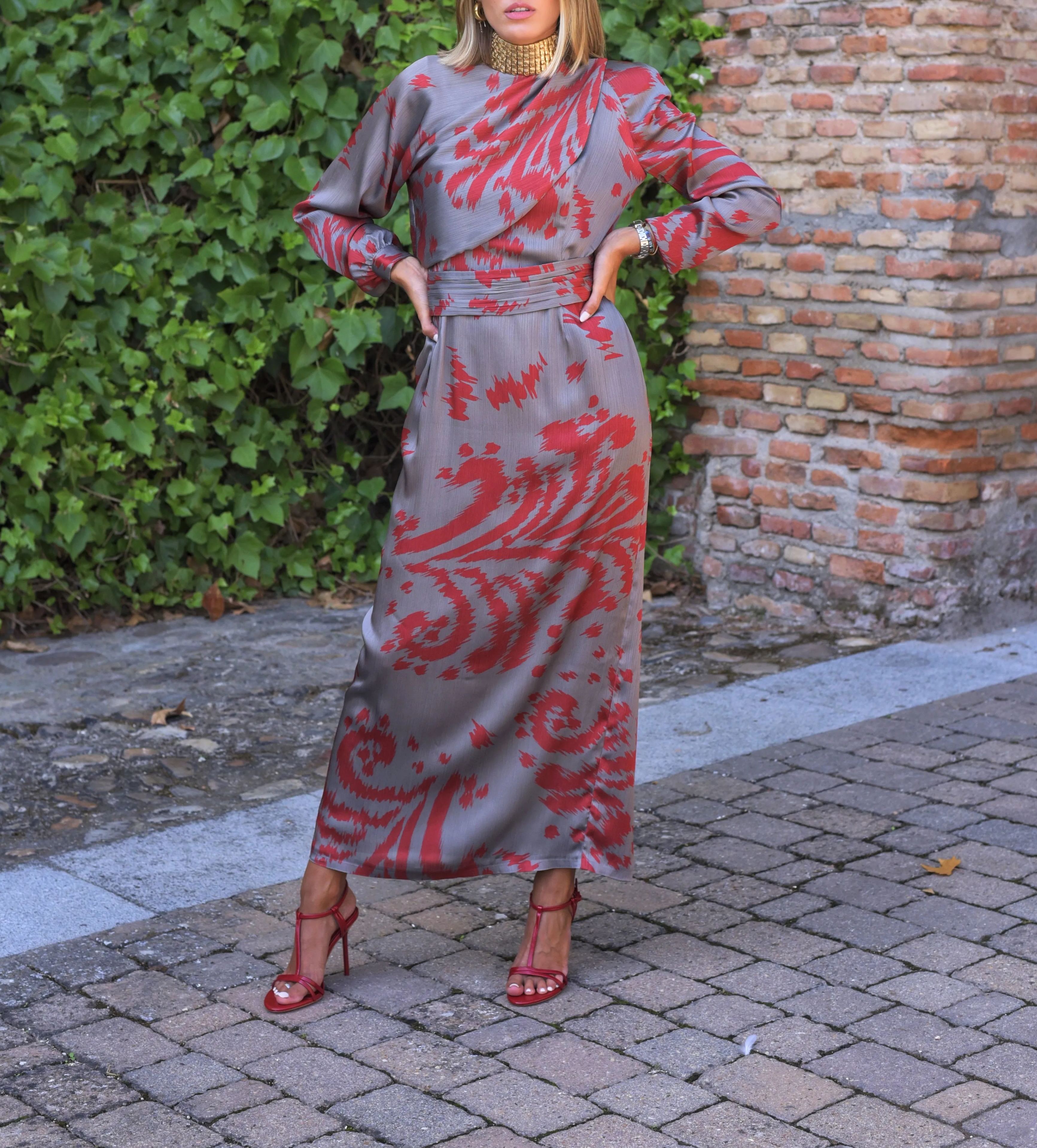 Vestido Níquel tostado/fresa