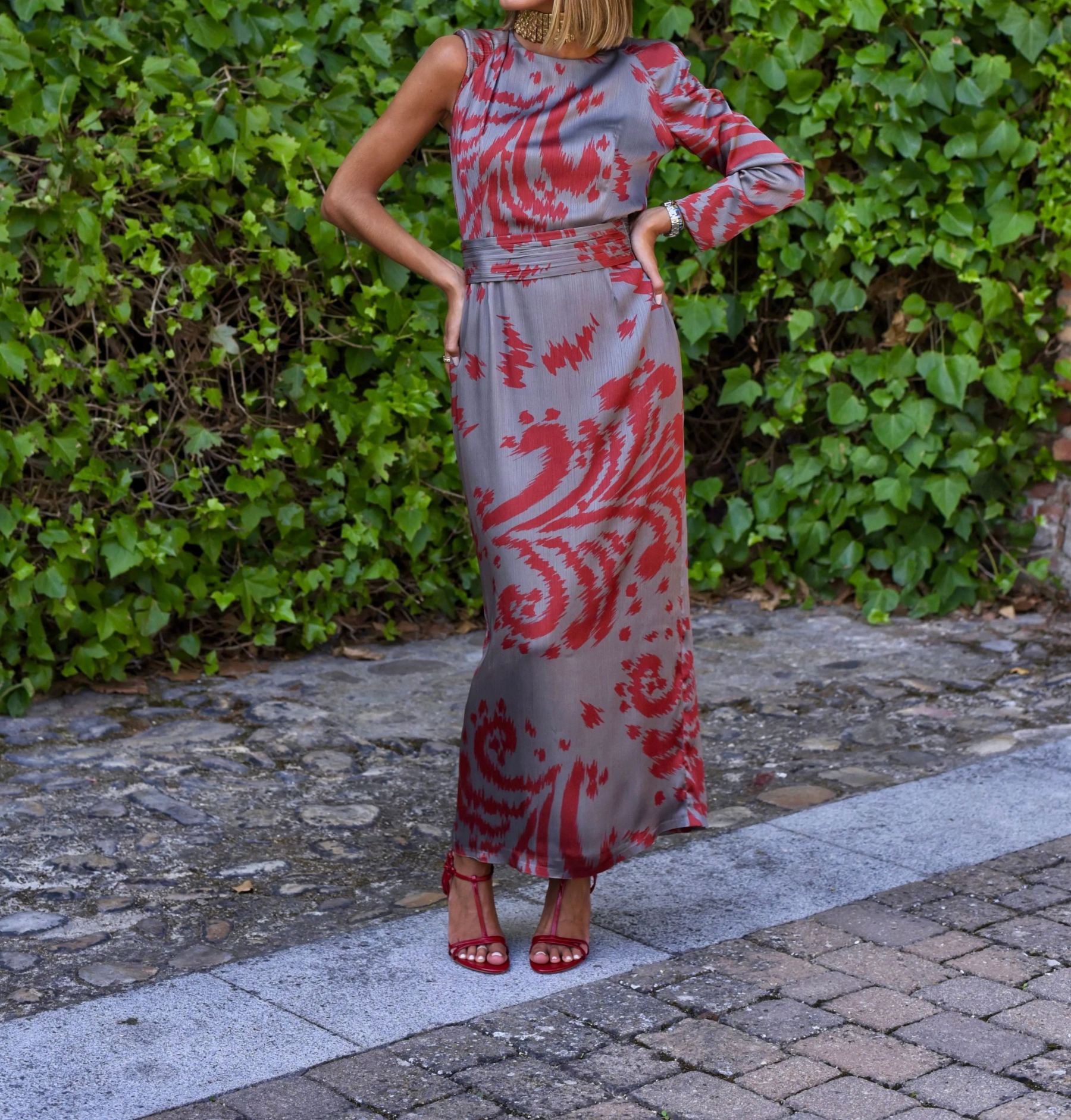 Vestido Níquel tostado/fresa