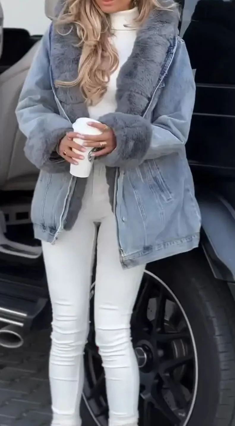 Chic Multicolored Knitted Cardigan