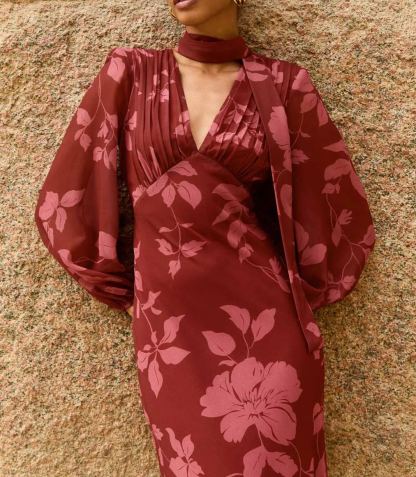 Nabuco Gardenia Pink Dress