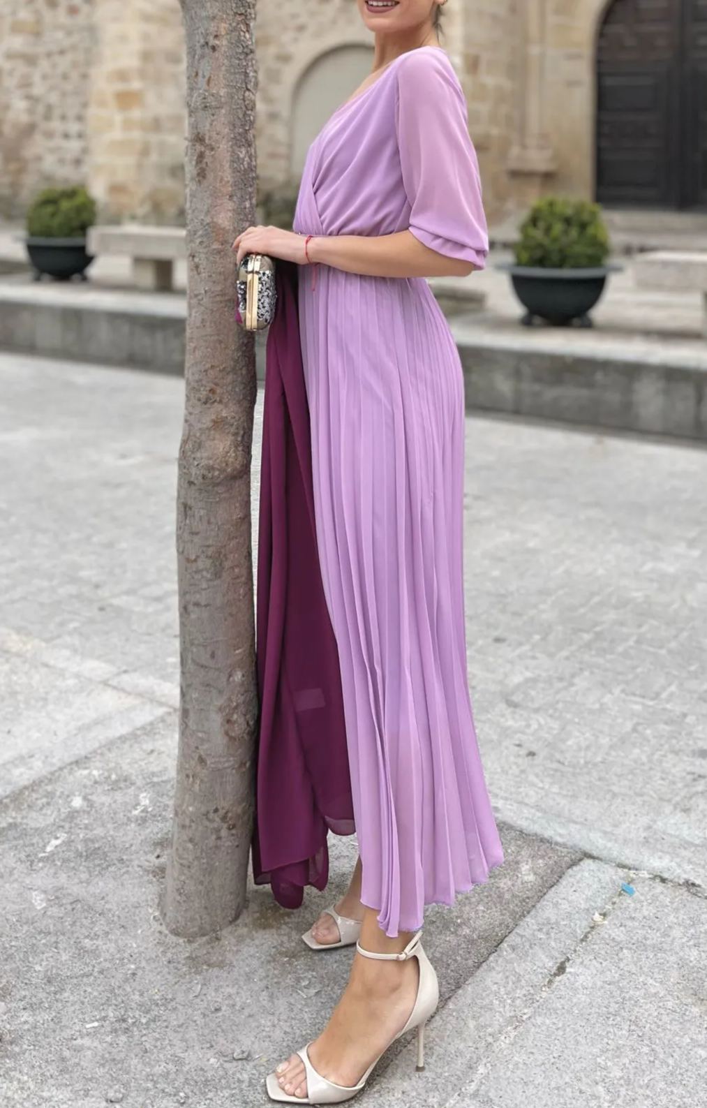 vestido olvido lavanda