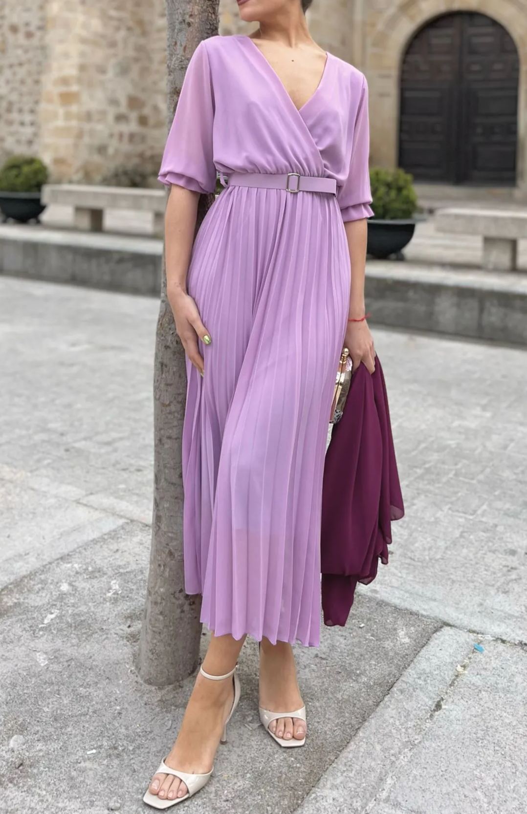 vestido olvido lavanda