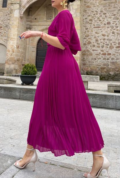 vestido olvido buganvilla