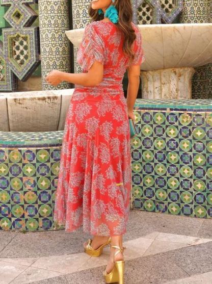 Romantic floral dress