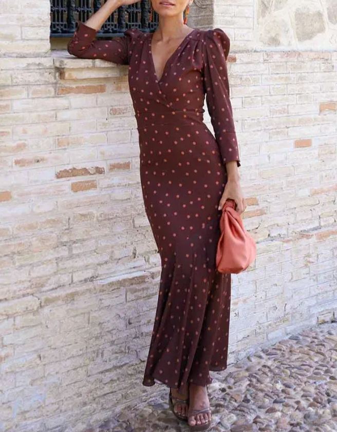 Brida Polka Dot Dress